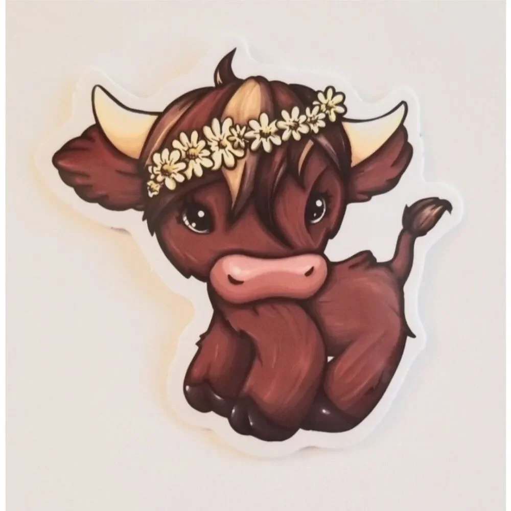 Cute‎ Baby Cow Sticker